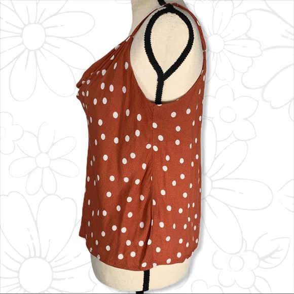 Elodie Polka Dot Cami Tank - Sz Med - EUC! - Picture 3 of 11